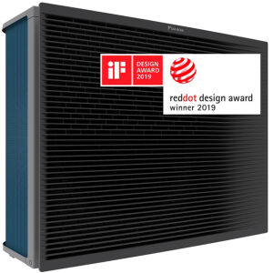 daikin, ocenenie za dizajn, tepelne cerpadlo