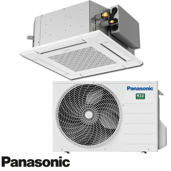 kazetova klimatizacia panasonic, panasonic, enertop montáž klimatizácie,