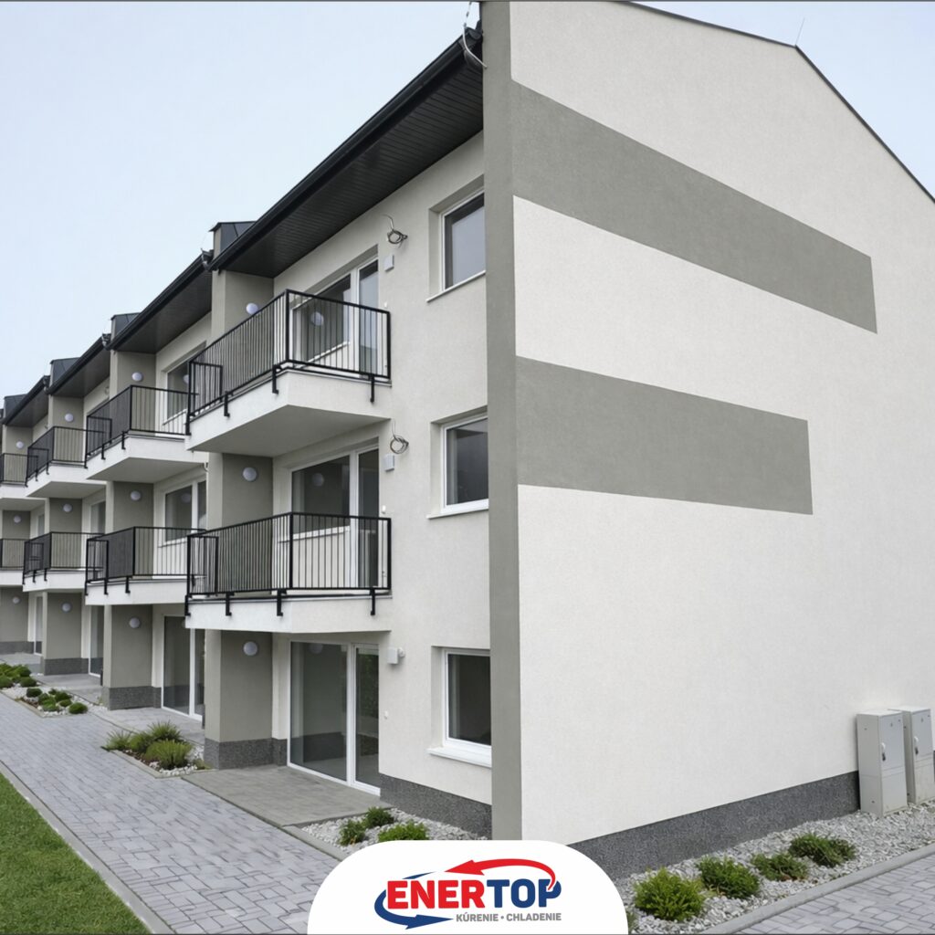 Enertop 45 Domaňovce – bytový dom s vykurovaním pre moderné bývanie
