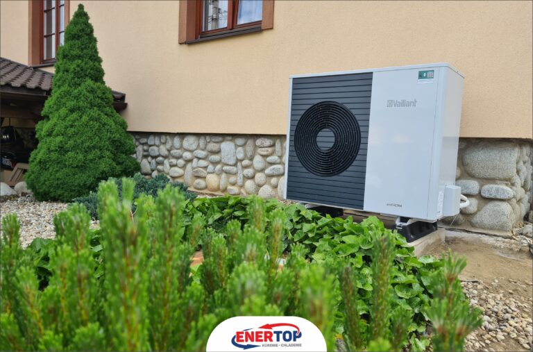 Tepelné čerpadlo Vaillant v rekonštruovanom rodinnom dome pri Sabinove, realizácia ENERTOP