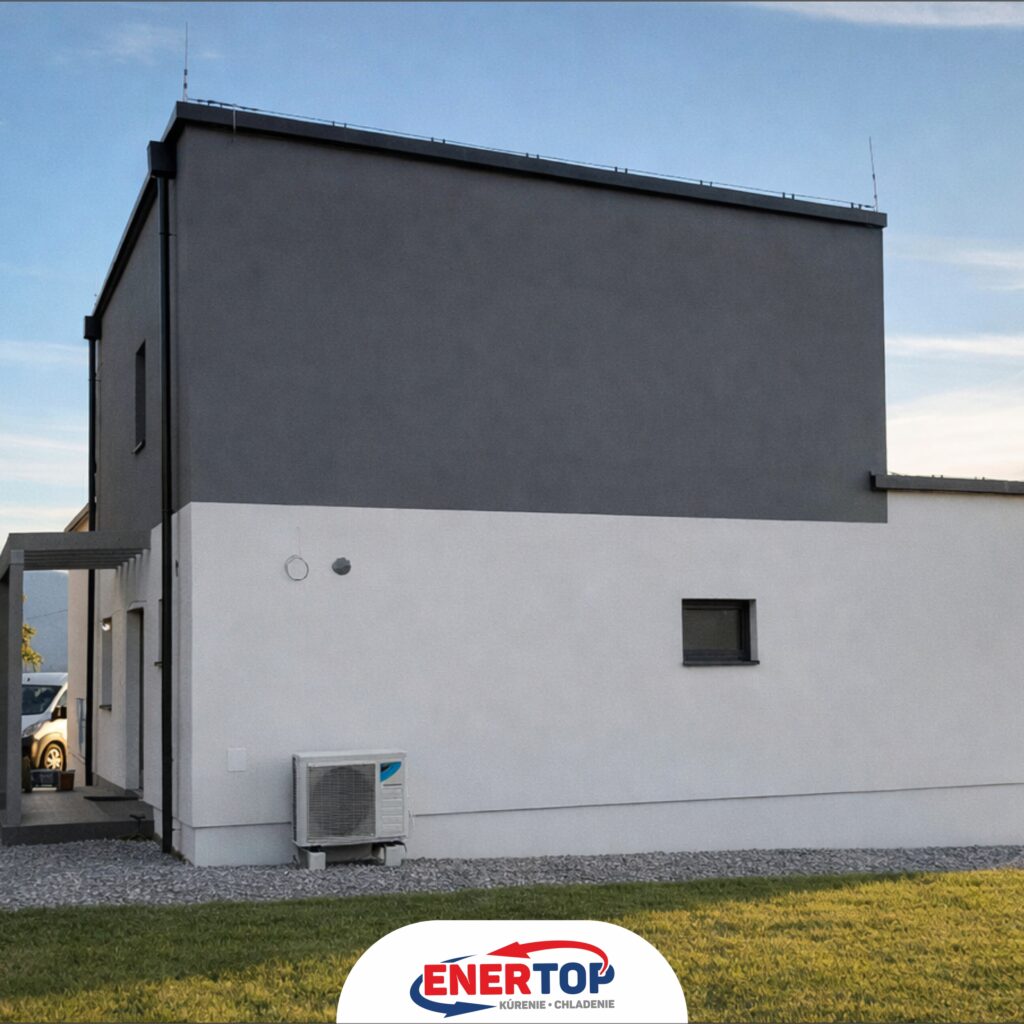 Enertop 50 Spokojné bývanie vďaka tepelnému čerpadlu Daikin a podlahovému kúreniu - Prešov