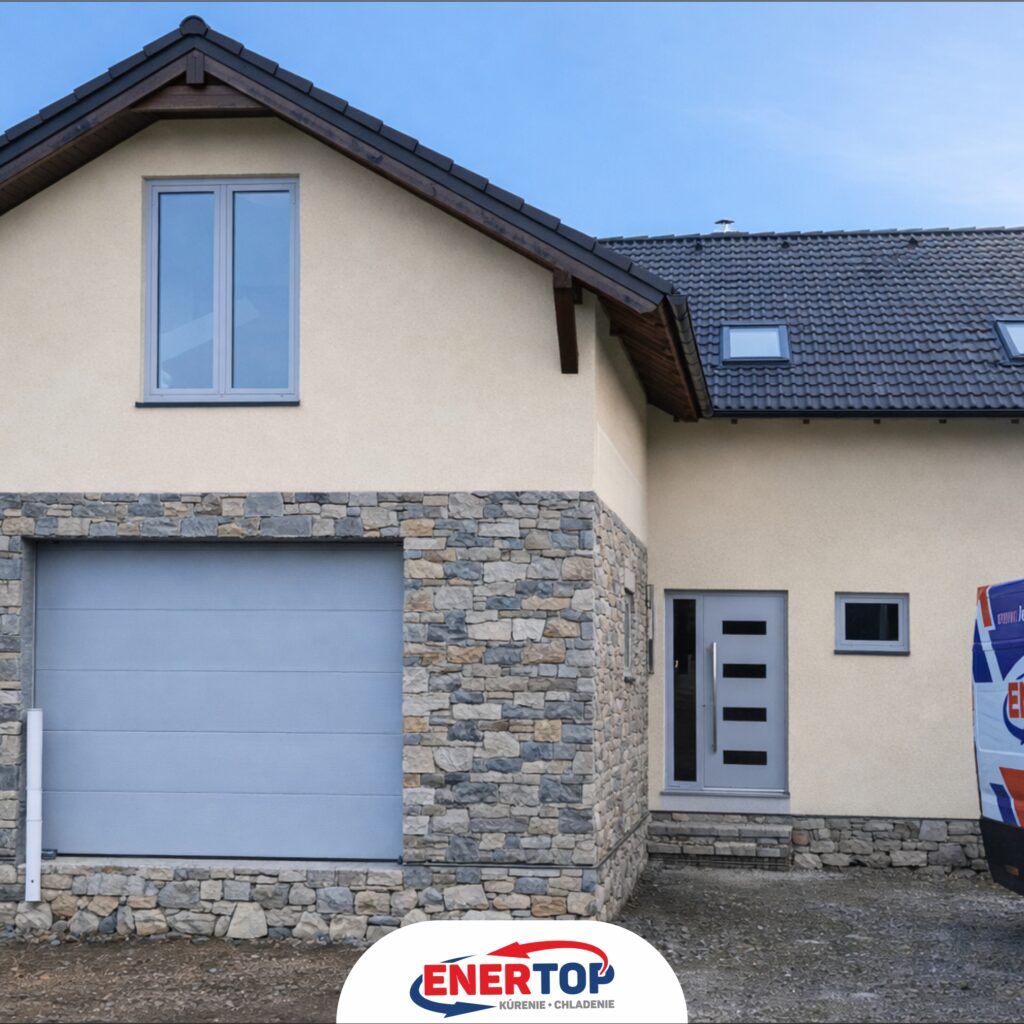 Enertop 51 Kompletné kúrenie a chladenie pre novostavbu – Košice okolie