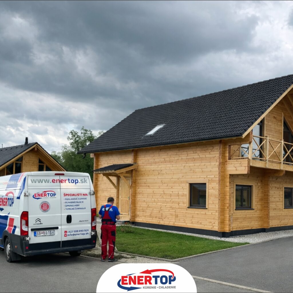 Enertop 53 Ticho, teplo a úspora – rodinný dom Veľká Lomnica